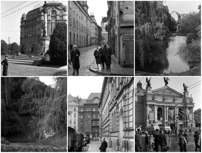 Чорно-білі фотографії Львова 1964 року
