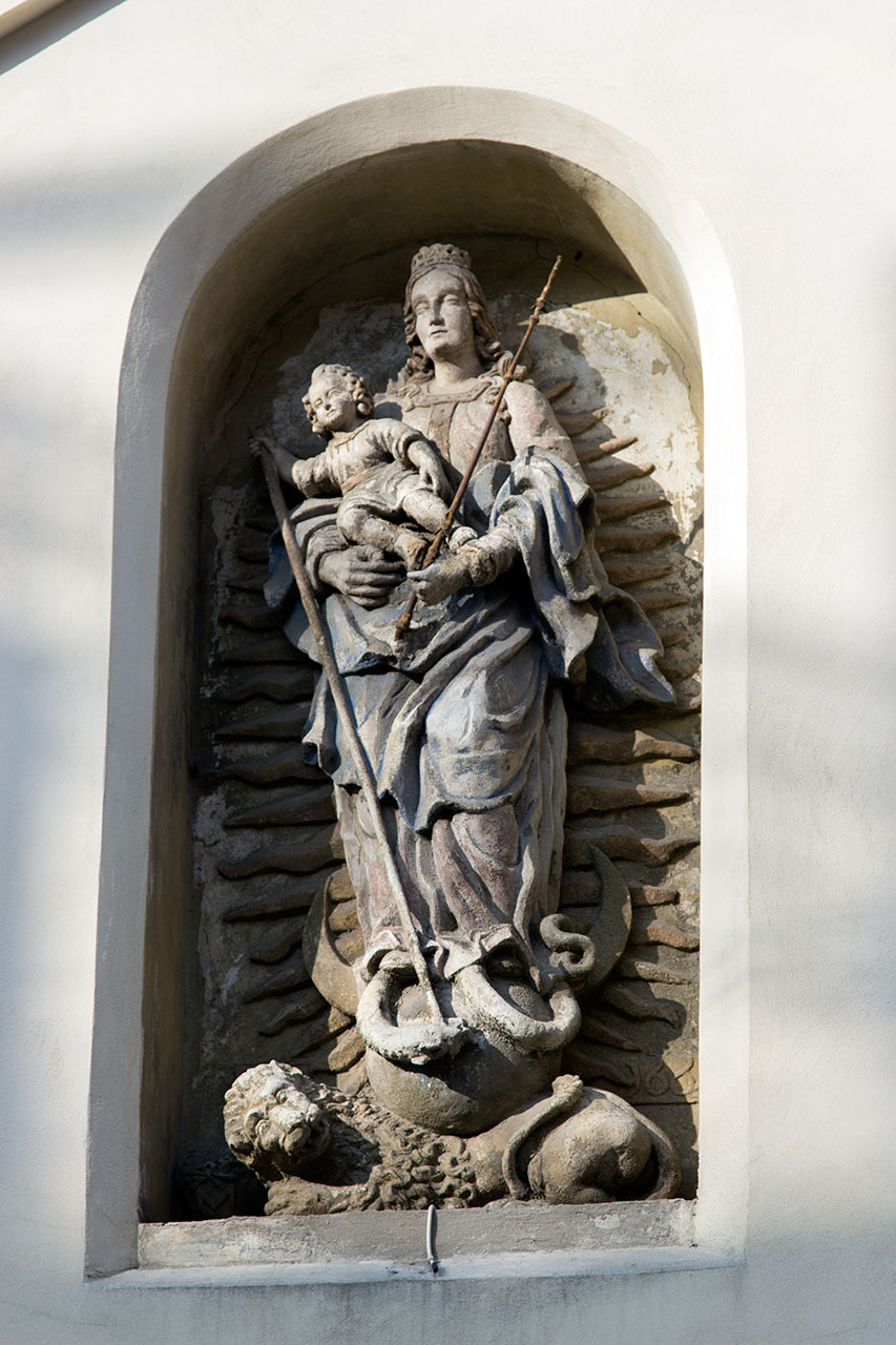 Скульптура Богородиці з Краківської брами, 2017 р.