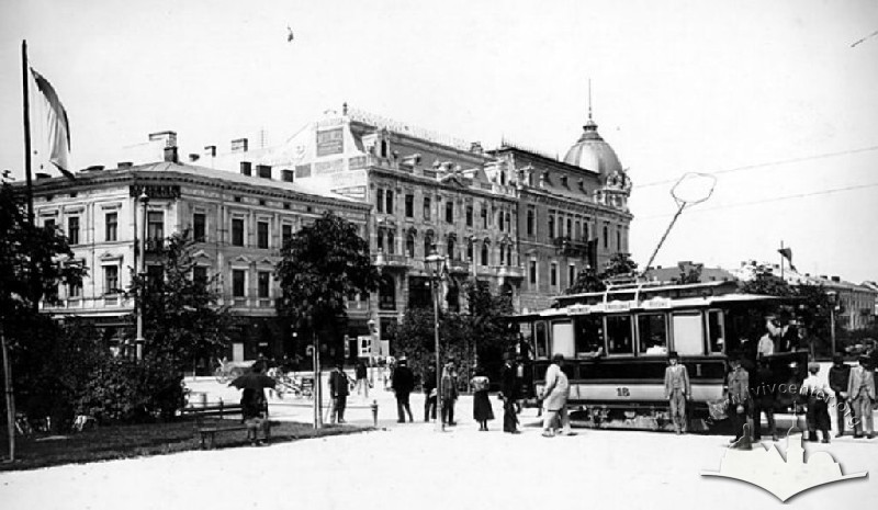 Трамвай на Проспекті Свободи (1910-ті)