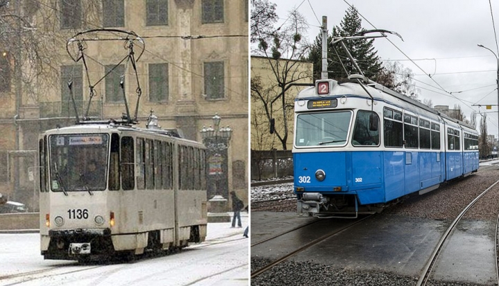 Трамвай у Львові та Вінниці. Фото: comments.ua/urban.vn.ua
