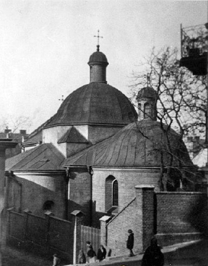 Церква Святого Миколая із тильної сторони, 1938 рік