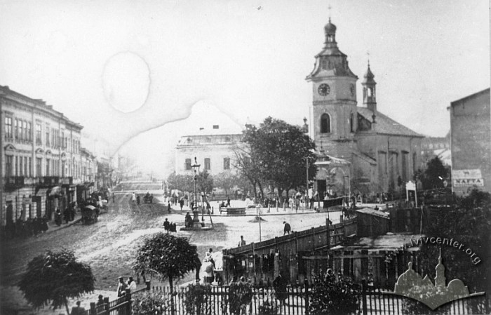 Церква Св. Анни у Львові, фото 1895-1900 років