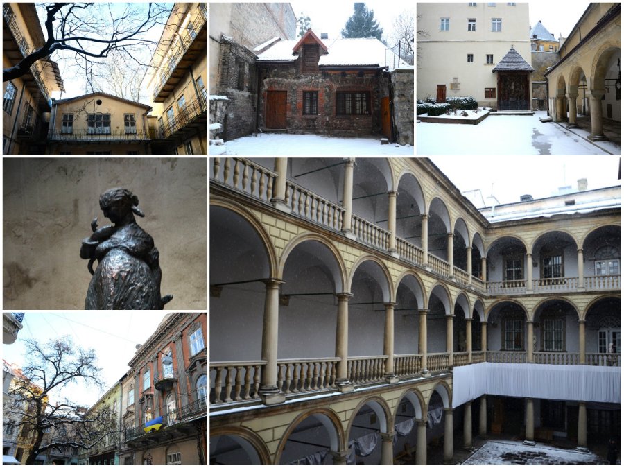 10 загадкових двориків Львова