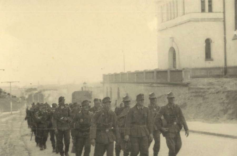 Німецька піхота на Верхньому Личакові