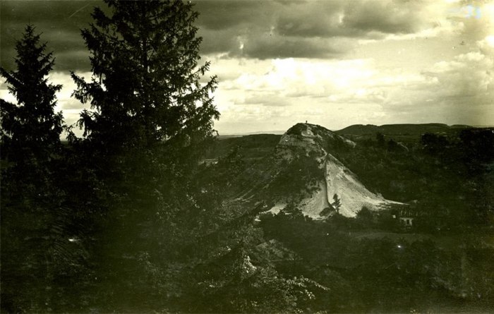 Вид на гору князя Лева, 1930 – 1931 рр.