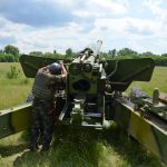 тренування артилеристів у зоні АТО 3