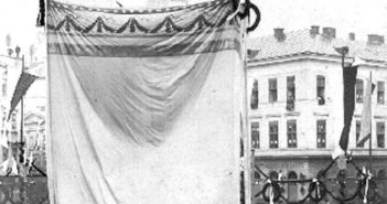 Відкриття пам’ятника А.Міцкевичу, котре стало для міста урочистою подією. Фото 1904 року
