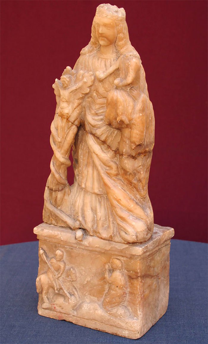Скульптура Божої Матері з Дитям або т. зв. Гіацинтова Мадонна © ФСЛ