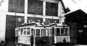 Святкування 50 років львівському електричному трамваю 31 травня 1944 року