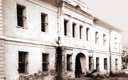 Палац Лянцкоронських в Комарно станом на 1992 рік