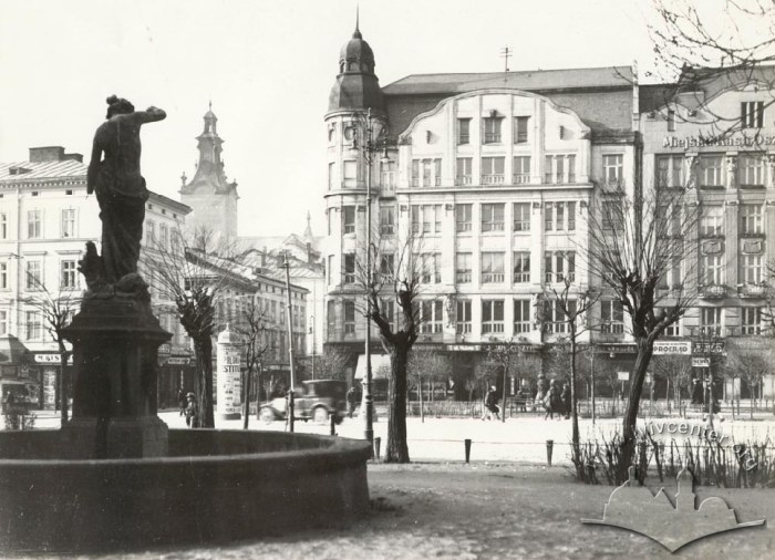 фонтан на площі Галицькій