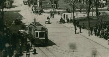 Вулиця Вали Гетьманські-Легіонів у Львові (нині пр-т Свободи), фото 1925 року