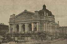 Опера у Львові на завершальному етапі будівництва. Фото-2 1900 року