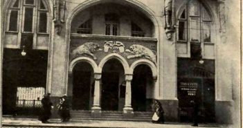 Будівля №6 на вул. Баторія, резиденція “Польського радіо” (від 1929 року). Фото 1914 року