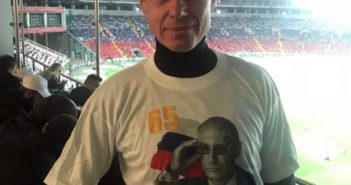 Олег Кононов сфотографувався у футболці на честь 65-річчя Володимира Путіна