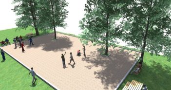 У Львові будують майданчик для гри у петанк. Фото