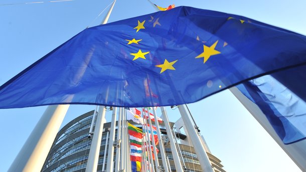ЄС євросоюз європейський союз прапори