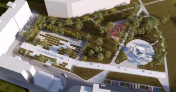 Дизайнери зі Львова спроектували парк імені Кузьми Скрябіна. Візуалізація