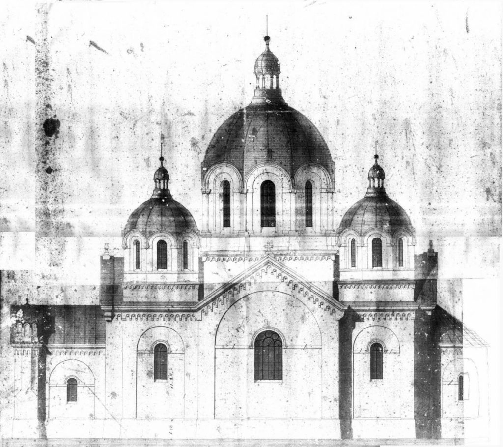 Проект церкви для великих мостів