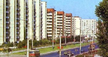 Вулиця Артема (Володимира Великого) після забудови. Фото 1970-1980-х рр