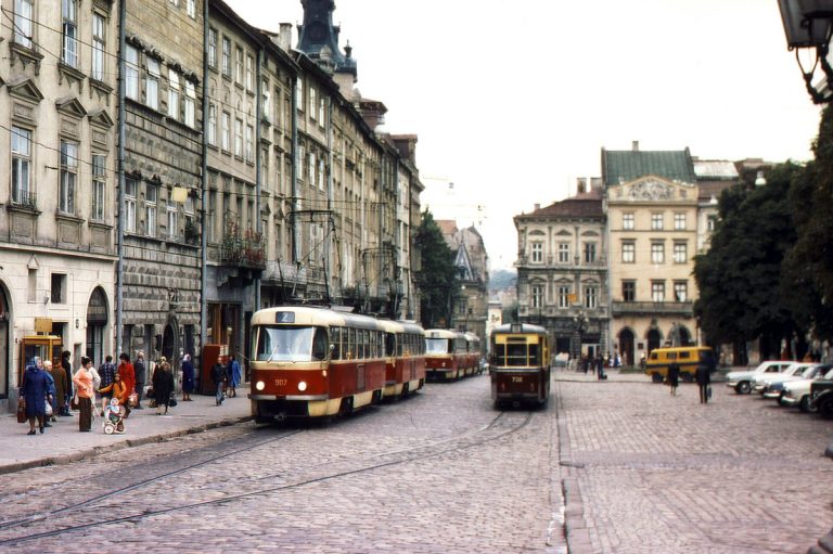 This is What Trams in Lviv Looked Like  in 1978 