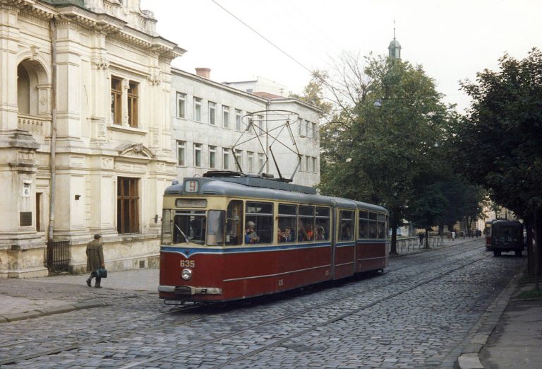 Check Out What Trams in Lviv Looked Like  in 1980 