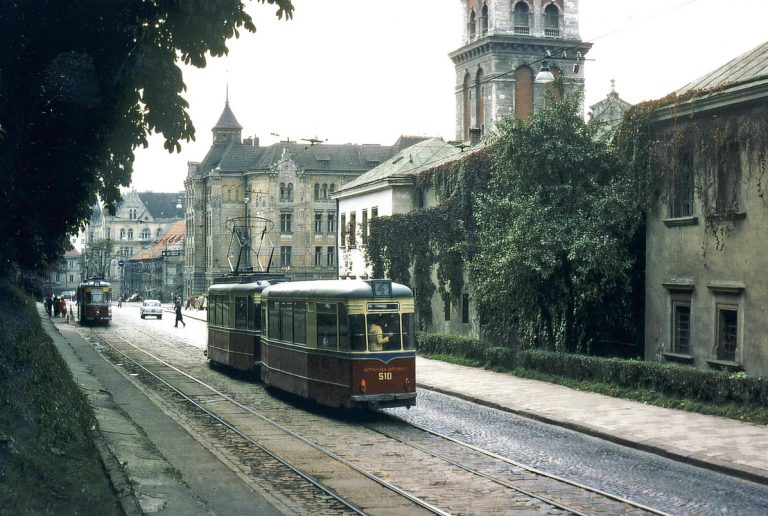 What Did  Trams in Lviv Look Like   Ago 