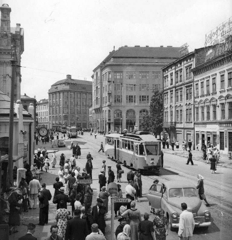 Stunning Image of Trams in Lviv in 1965 