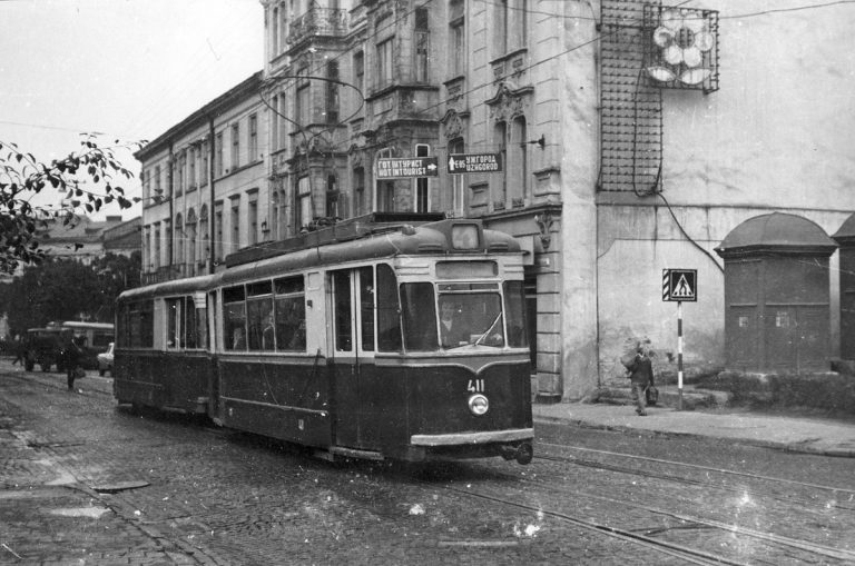 What Did Trams in Lviv Look Like  in 1974 