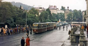 Дивлячись на це фото 1978 року важко не дивуватися тому, наскільки зеленим було місце, окуповане тепер ринком Добробут.
