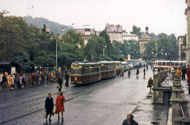 This is What Trams in Lviv Looked Like  in 1978 
