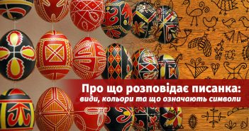 Про що розповість українська писанка: що означають знаки та символи на писанках, кольори та види розписних яєць