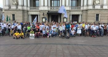 Понад 400 велосипедистів взяли участь у благодійному велопробігу у Львові