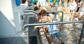 У Львові відкрили оновлене джерело «Спартак»