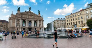 львів панорама оперний опера