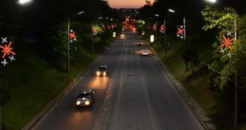 дорога нічна вночі