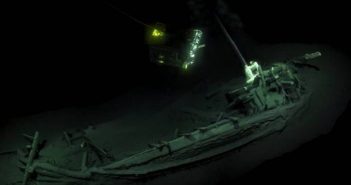 Знайдений корабель датують 400 р. до н.е. © BLACK SEA MAP/EEF EXPEDITIONS