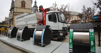 У Львові запрацював перший підземний контейнерний майданчик для збору ТПВ