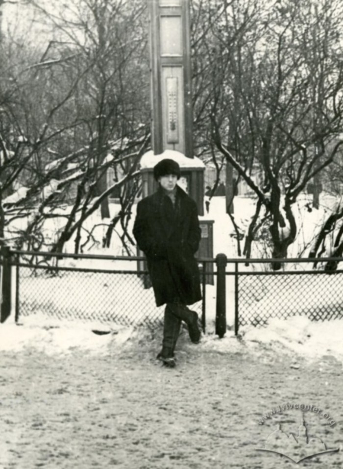 “Градусник” на проспекті Леніна (Свободи). Фото 1962 року