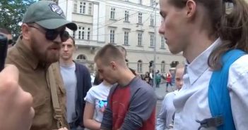 «Нацкорпус» розігнав акцію на підтримку Анатолія Шарія у Львові