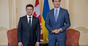 Володимир Зеленський та Джастін Трюдо
