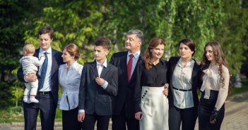Петро Порошенко родина сімя сім'я дружина діти
