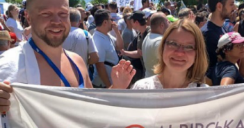 Радіоведучий зі Львова переплив Босфор