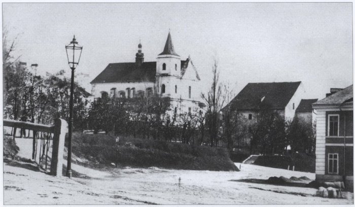 Одне із перших фотозображень Порохової вежі. Фото 1861-1863 рр.