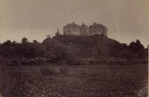 Вид на Олеський замок. Фото 1880 року