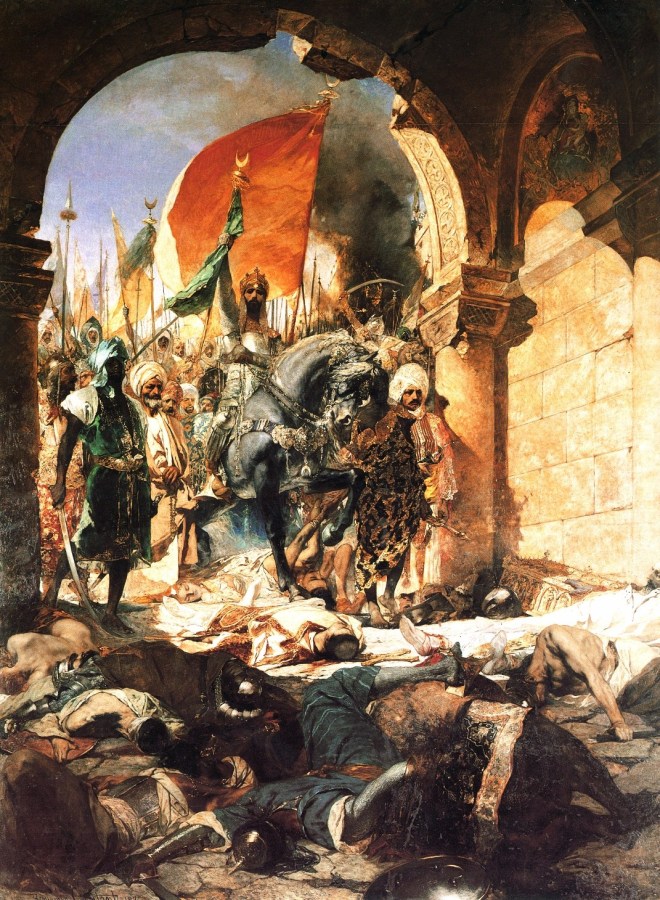 Вступ Мехмеда ІІ в Константинополь. Фото з http://www.wikiwand.com