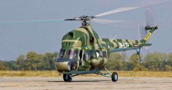 військовий вертоліт Мі-2