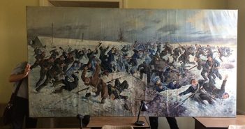 У Львові знайшли монументальну картину «Бій під Крутами»