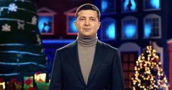 Привітання президента України Володимира Зеленського з Новим 2020 роком Володимир Зеленський