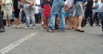 протест перекриття дороги ілюстративне